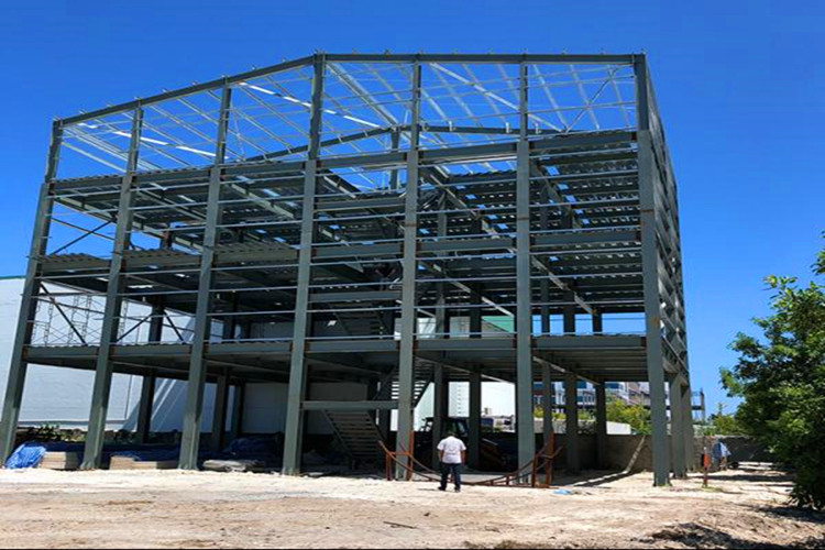 3 floors building showcasing flexible steelwork solutions