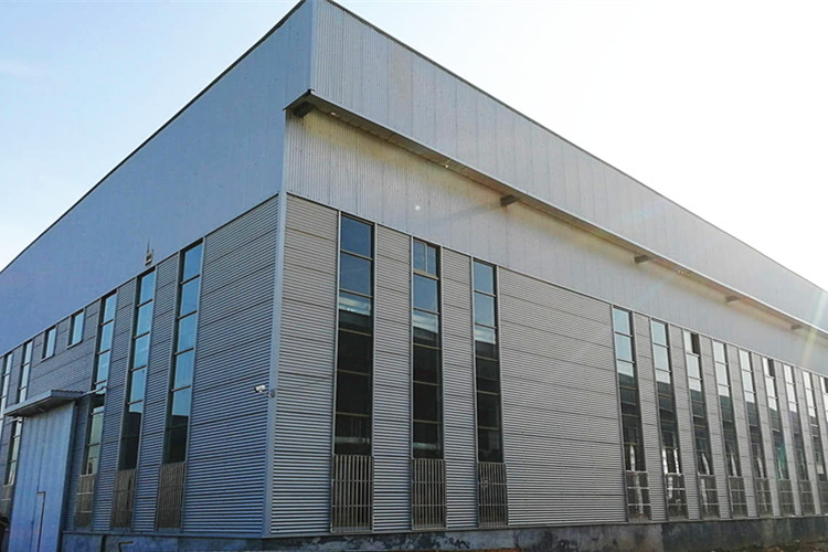 warehouse steel structures Completed warehouse steel structures with custom cladding