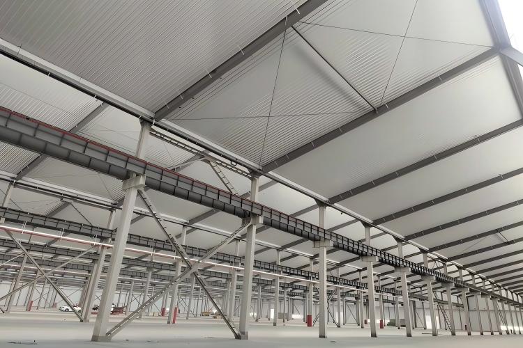 multi-span steel frame multi-span steel frame