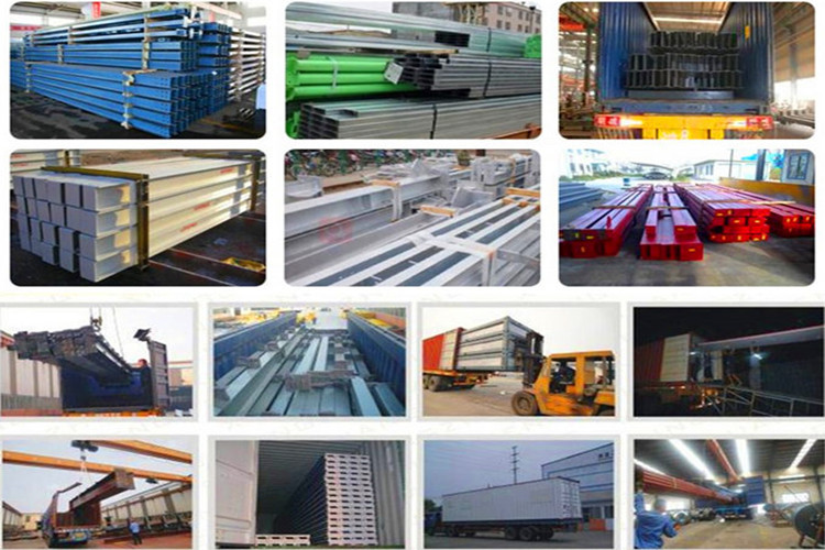 Careful packaging details for steel structure components