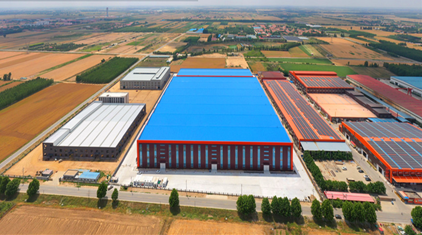 building a steel structure for industrial