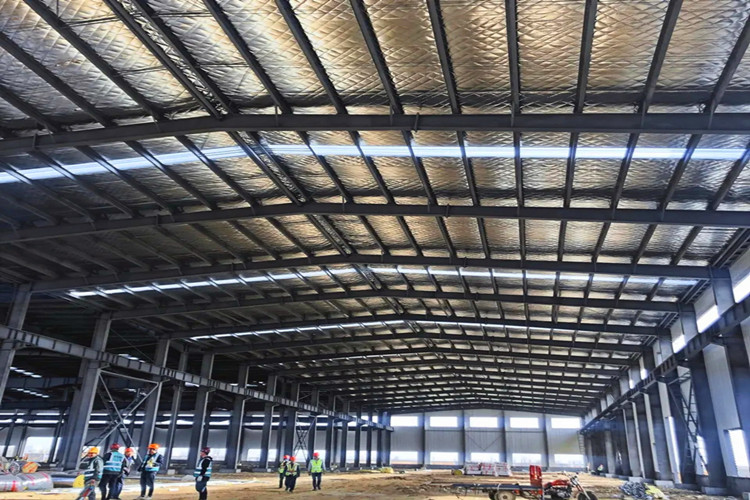 Metallic Structure For Industrial Workshop Building in Uruguay