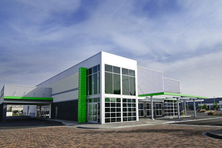 Isolamento de telhado de constru&ccedil;&atilde;o de a&ccedil;o comercial
