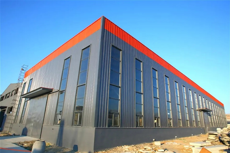 Industrial Steel Building For Production Workshop With Sandwich Panel