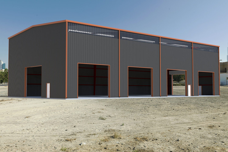 High Cost-effective Prefab Building For Warehouse Steel Structure