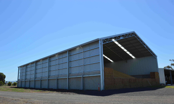 Steel Shed For Grain Storage