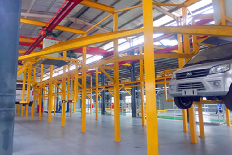 Prefabricated Steel Factory Building For New Energy Automobile