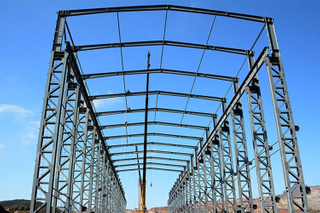 Lattice Column Steel Structure For Mining Solution