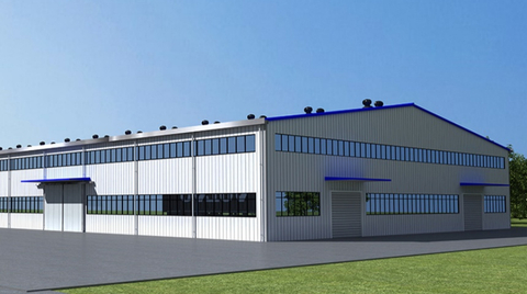 Warehouse Steel Structure, China Industrial Steel Structure