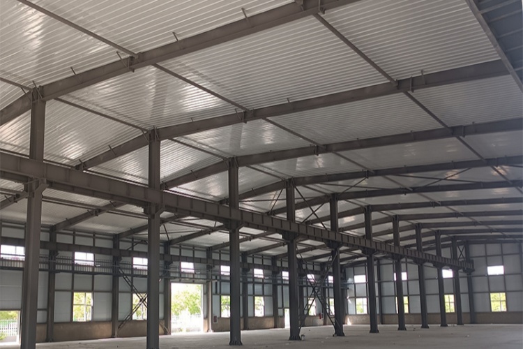 Warehouse Steel Structure With Standard Metal Frame Design