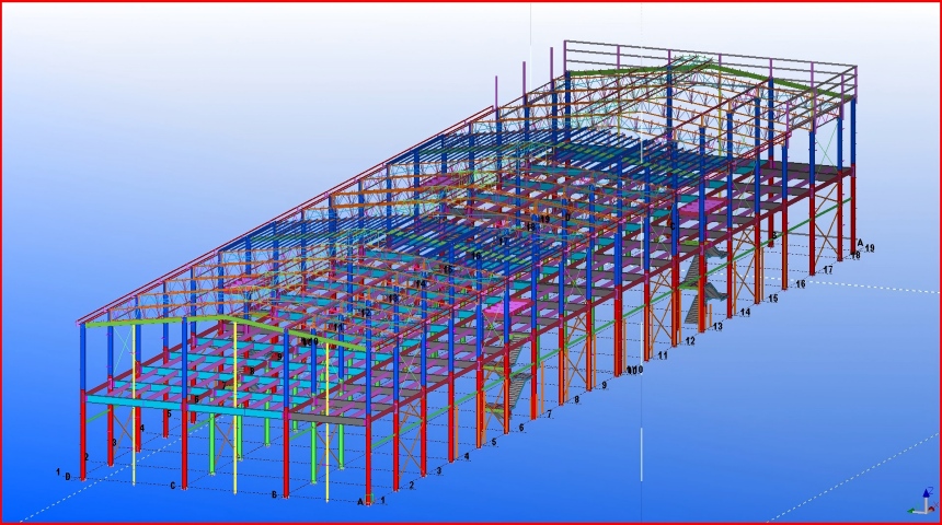 steel structure project design
