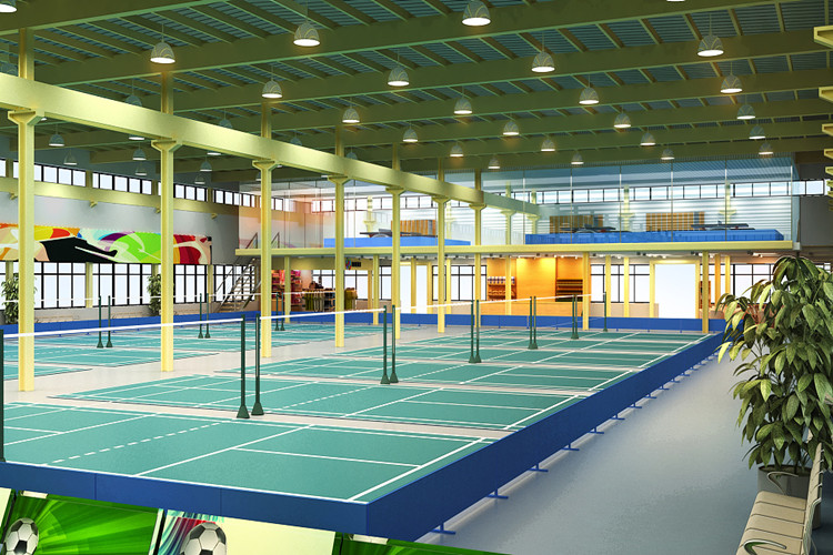 Indoor Sports Complex Arena For Basketball and Soccer With Metal Frame Structure