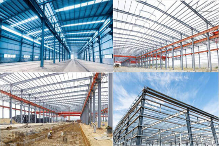 Prefabricated Metal Steel Structure For Workshop