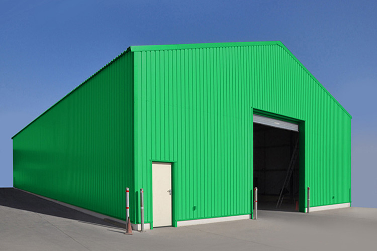 Fireproof Metal Frame Warehouse Steel Structure Building