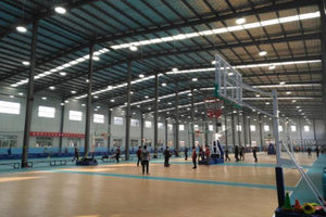 Prefabricated Steel Halls For Indoor Basketball Court