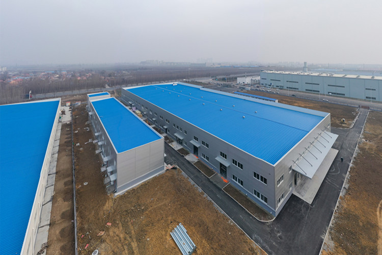 Steel Structures Building With Crane For Industrial Workshop
