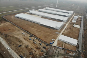 Standard Poultry Housing Meat Broiler Birds With Metal Frame and Chiken Equipment