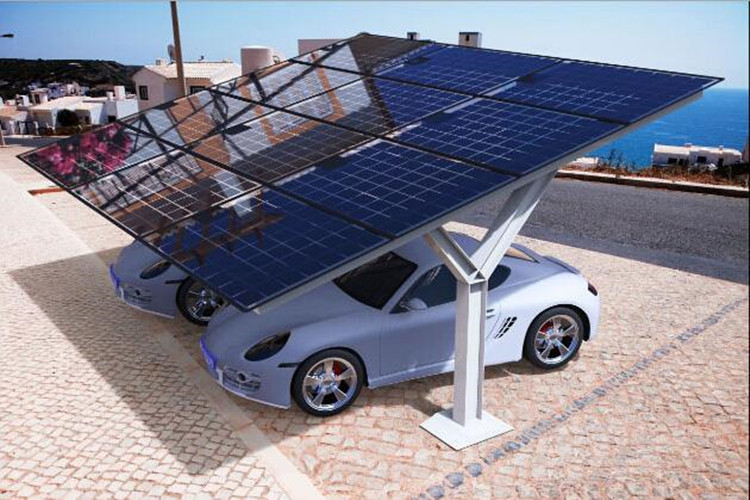 solar powered garage