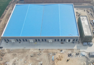 Prefabricated Light Steel Structure Workshop Building
