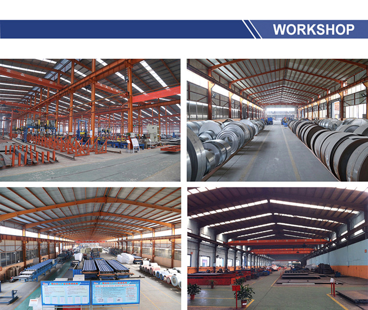 Prefabricated Structural Steel Building For Production Workshop
