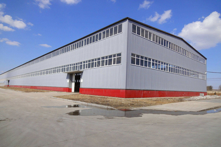 Anti-corrosive Paint Industrial Steel Structure Construction For Workshop