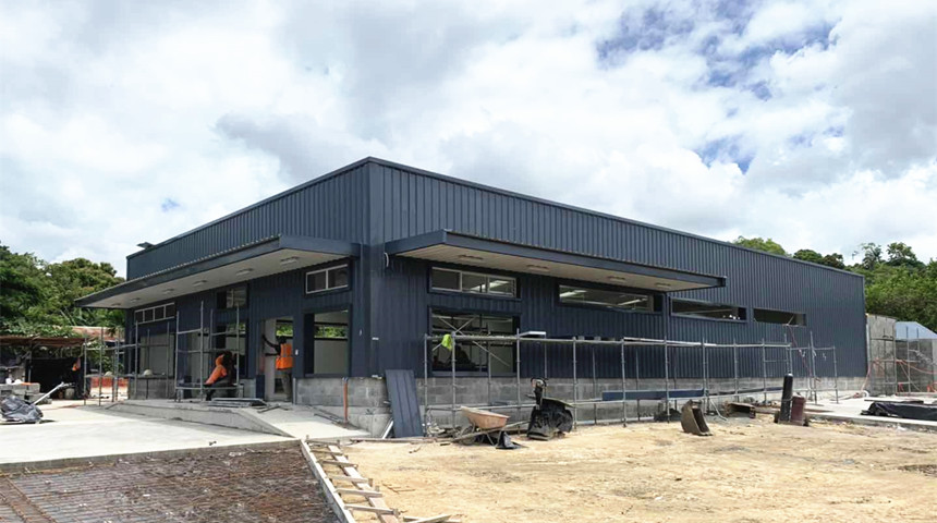 Prefabricated Shop Building in Solomon Islands