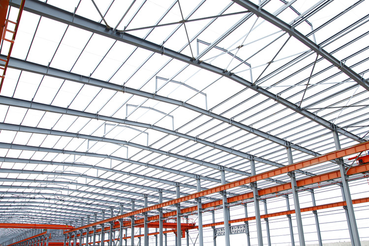 Prefab Anti Rusty Warehouse Steel Structure For Construction