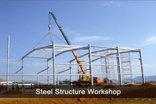 Light Steel Frame Construction For Workshop and Warehouse