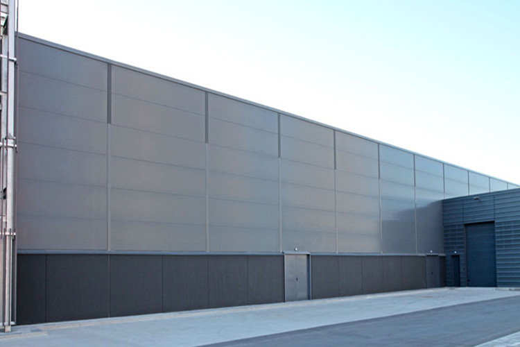steel panel building