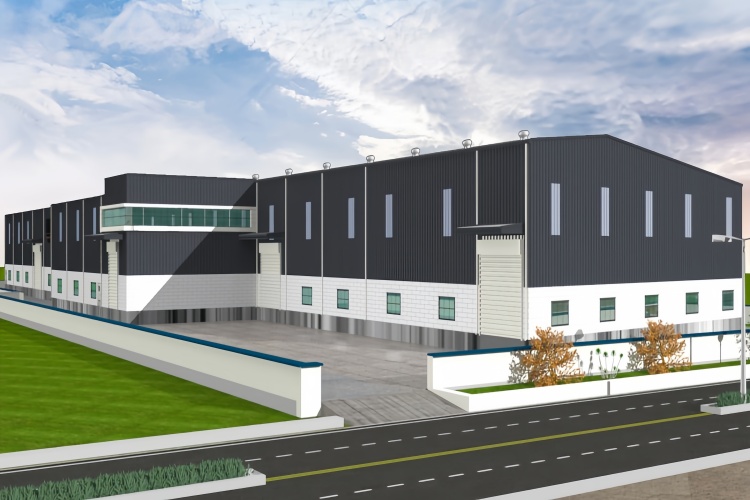 Warehouse Steel Structure Building Fabricated For Distribution and Logistics Center