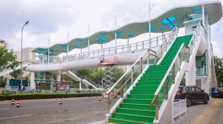 overpass stair