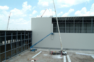 New Fabricating Steel Structure For Food Processing Plant