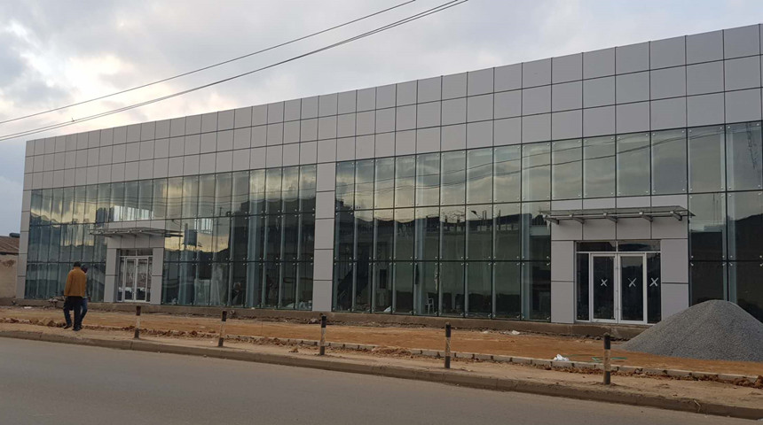 car showroom