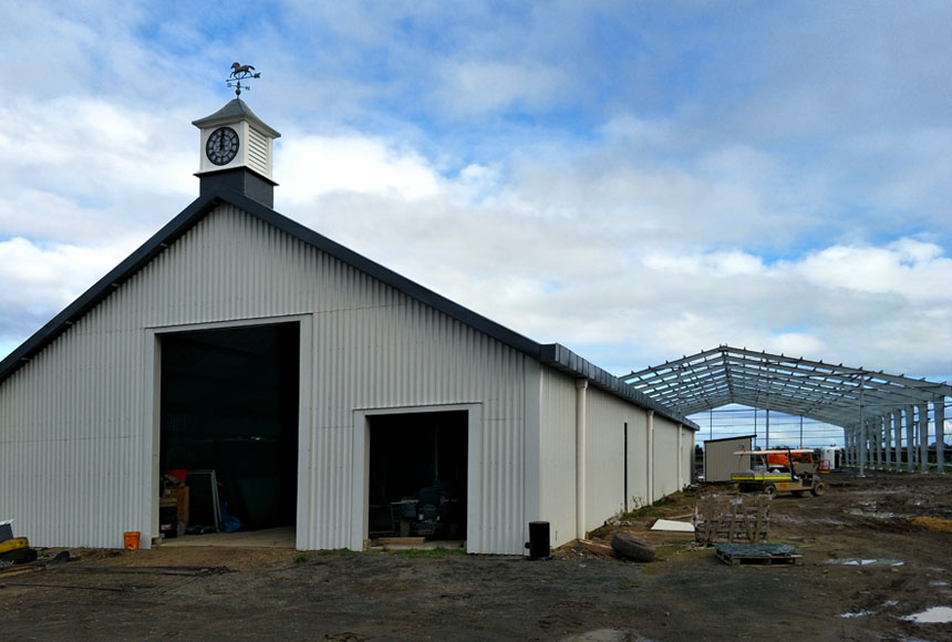 horse arena