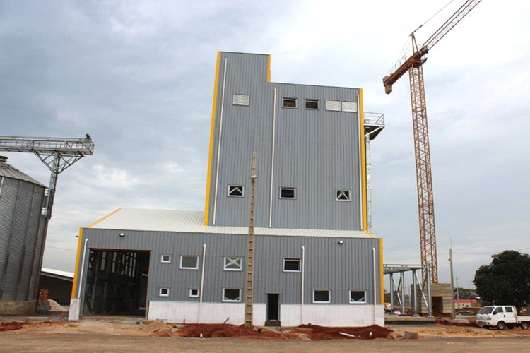 Prefabricated Steel Structure Warehouse For Feed Storage