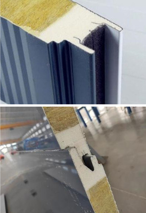 Rockwool sandwich panel with PU edge-2