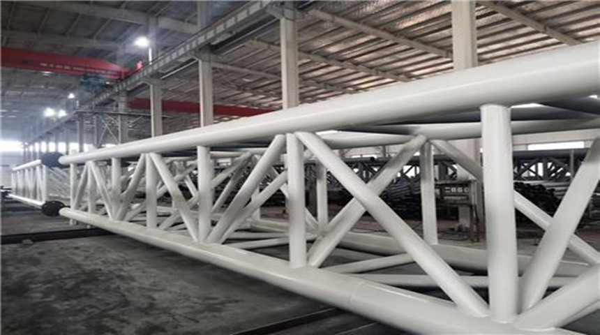 curved pipe truss