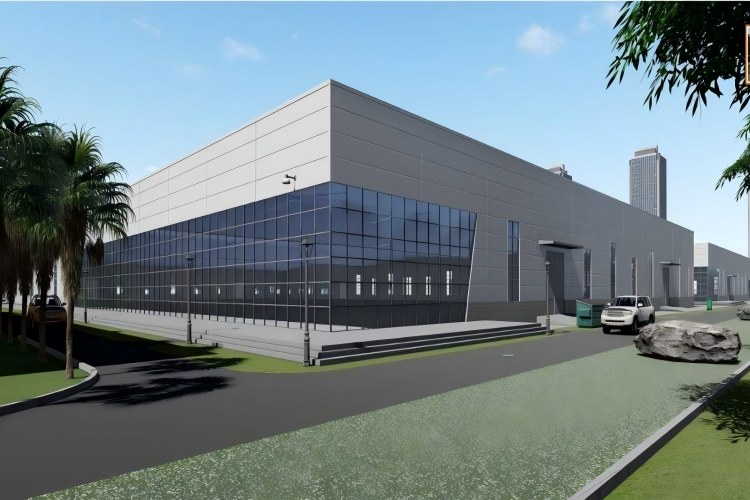 Industrial steel workshop