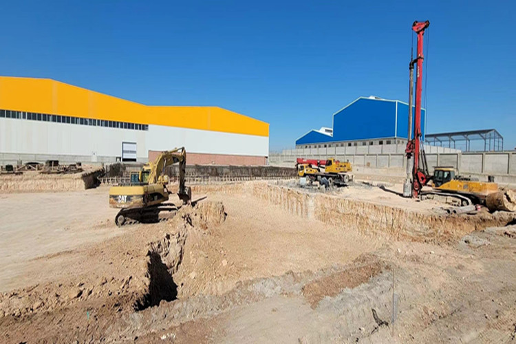 Completed light-weight steel building system for logistics warehouse